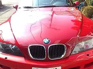 BMW Z3 Mロードスター 幌切られる…