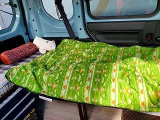 【N-VAN日記】新・車中泊用ベッドキッ…