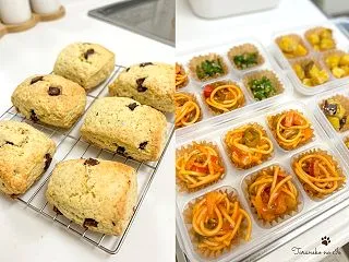 冷凍の作り置きおかずで朝のお弁当作りを楽…