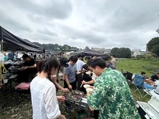 9/13 川遊び＆BBQ