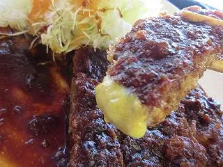 みそかつ定食（終着北濃駅）