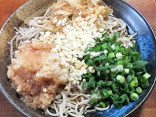 今日の昼そば(おろしそば)