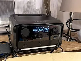 エコフローのポタ電置いてて壊れたキャンピ…