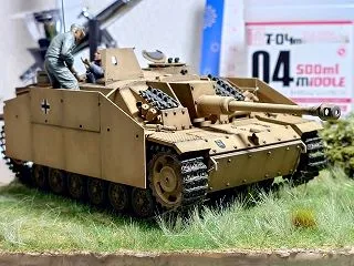 ３号突撃砲G型 ジオラマ製作（3）
