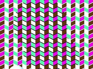カラフルな背景を見ていると？