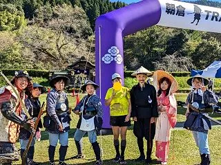 朝倉トレイル・泥だらけのゴール