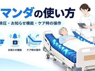 アマンダの使い方｜3D除圧・お知らせ機能…