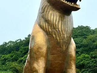 台湾版の忠犬ハチ公？ 乾華十八王公廟(新…