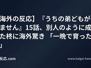 【海外の反応】『うちの弟どもがすみません…