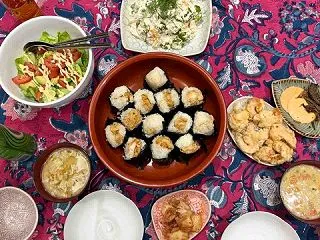 おにぎりの塩梅と、インド暮らしの塩梅