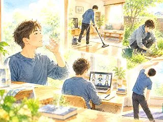 自分をていねいに整えていく月曜日