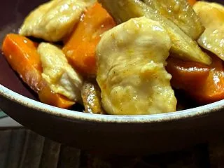 鶏むね肉と根菜のさっと煮