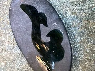 落ち着くのは黒のオニキス