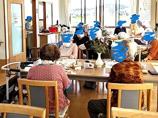 ボランティア活動の1日・・・