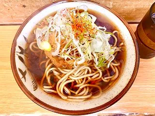 六文そば（中延）ゲソ天そば