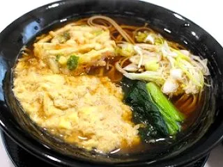 温かいお蕎麦