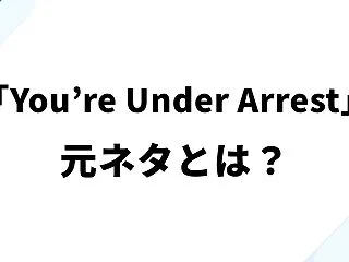 「You’re Under Arrest…