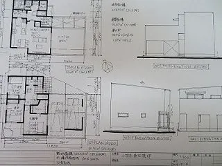 稲沢市住宅ラフプラン作成と中川区民泊図面…