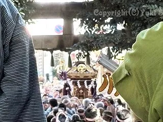 秋晴れの氏神様例大祭