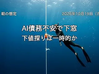 朝の想定（2026年10月19日）─AI…