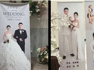 中国人男性、「結婚披露宴」と元カノとの子…
