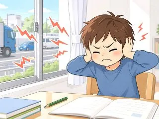 騒音の多いところで子供を育てるといびつな…