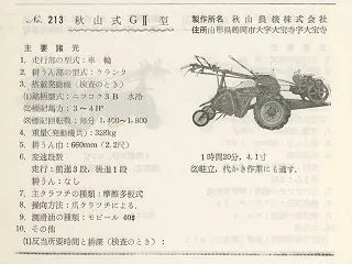 1958年型式認定秋山式RSW-16型「…