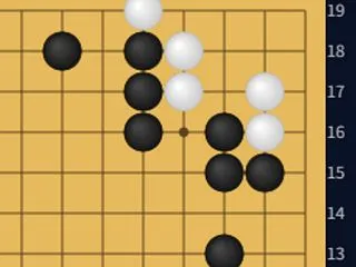 隅のL字型（六目型）②－８