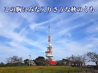 この胸にみな入りさうな秋のくも