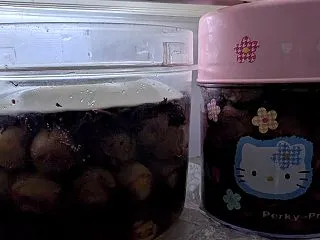 ㉗料理、９。【自家製梅干】