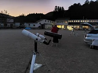 二夜連続の星空観察会