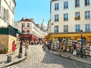 久し振りのモンマルトル 変わらぬ鉄板の景…