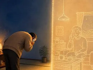 見えていないのに頭が下がる。お辞儀のない…
