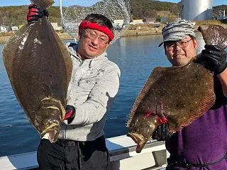 18日のバケヒラメ釣果情報‼️