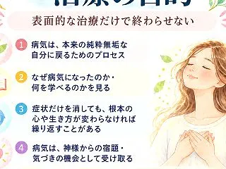 病気は学びと成長のきっかけ