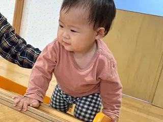 登って降りて…できた！
