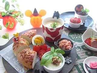 今日の料理とお猫様