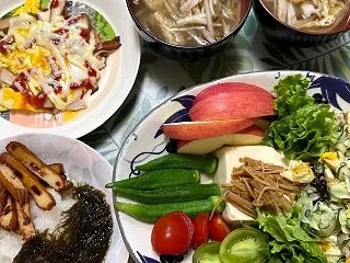夕飯三日分は、ある物で