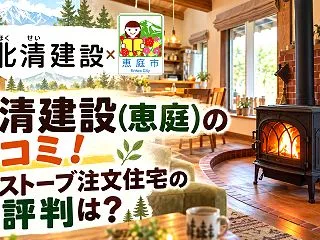 北清建設(恵庭)の口コミ！薪ストーブ注文…