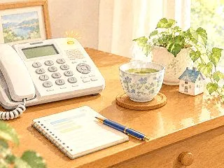 「日本郵便です。荷物に不備が…」固定電話…