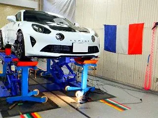 アルピーヌ A110 R70 アライメン…