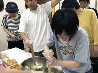 さつまいもを使っておやつレク🍠