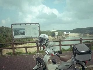 呑吐ダムの溜池