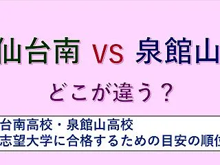 【仙台南高校・泉館山高校 志望大学に合格…