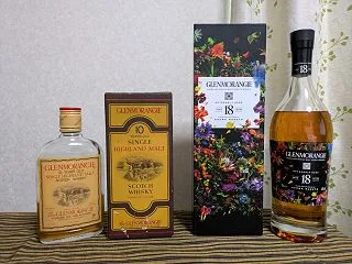 グレンモーレンジ18年by 東信と10年…