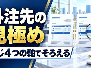 「外注先選びで失敗したくない」を防ぐ、見…