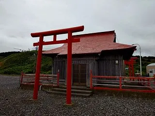 礼文島に渡る