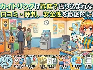 カイトリングは詐欺？振り込まれない噂と口…