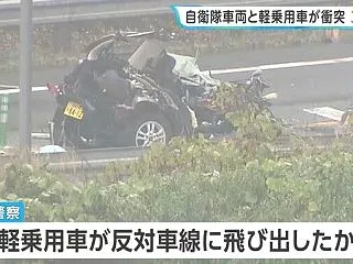 【宮城】自衛隊車両と軽乗用車が衝突 １人…