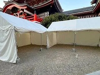 お祭りイベントにてブース運営に必要な資材…